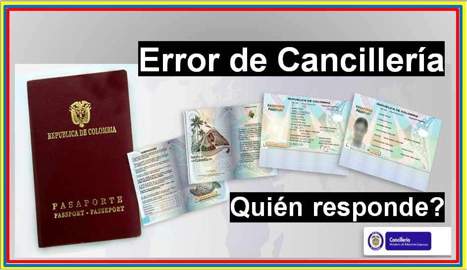 Identidad geográfica: Desaparece gran parte del territorio colombiano de nuestro pasaporte