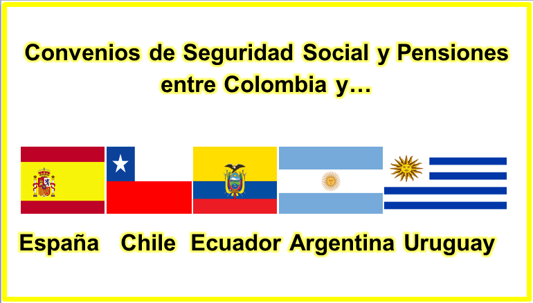 COLPENSIONES – Colombia y los Convenios firmados sobre Seguridad Social y Pensiones con otros países