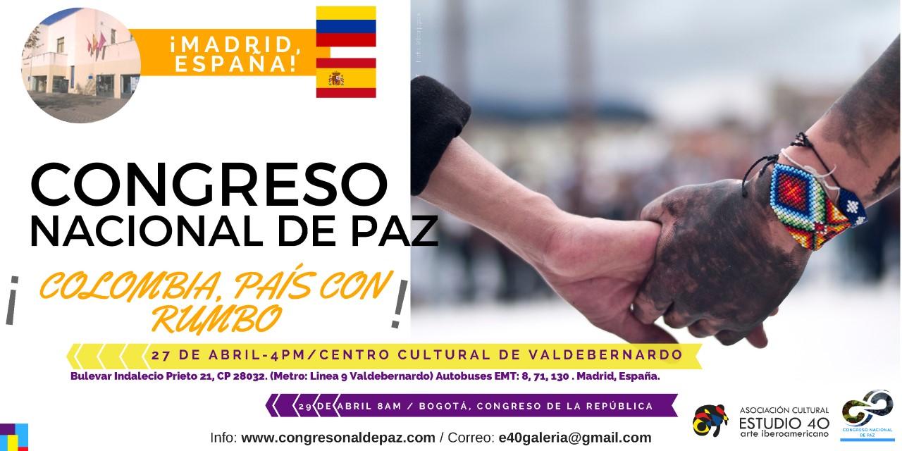 ¡Colombia un país con nuevo rumbo, un pacto por la vida y la paz!
