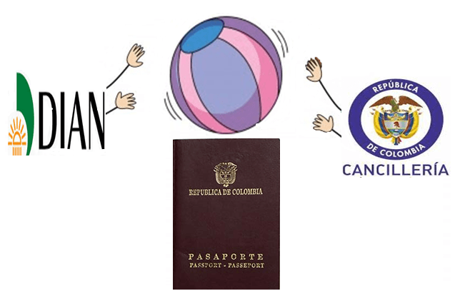 Cancillería y DIAN “tirándose la pelota” sobre exención Impuesto de Timbre Nal. en pasaportes