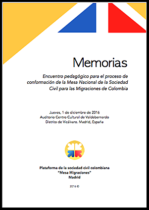 Memorias encuentro pedagógico en Madrid