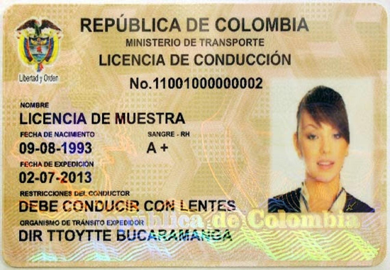 Convalidación licencias de conducir colombianas en el exterior