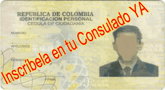 Qué pasa con la inscripción de Cédulas de los colombianos en el exterior?
