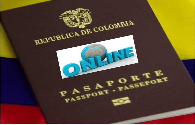 Pasaporte colombiano por Internet