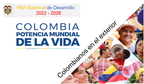 Plan Nacional de Desarrollo 2022 – 2026: Migración, Colombianos en el exterior y Retorno (3a. parte)