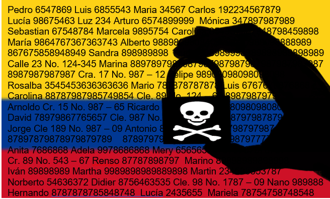 Seguridad de los datos de los colombianos en el exterior