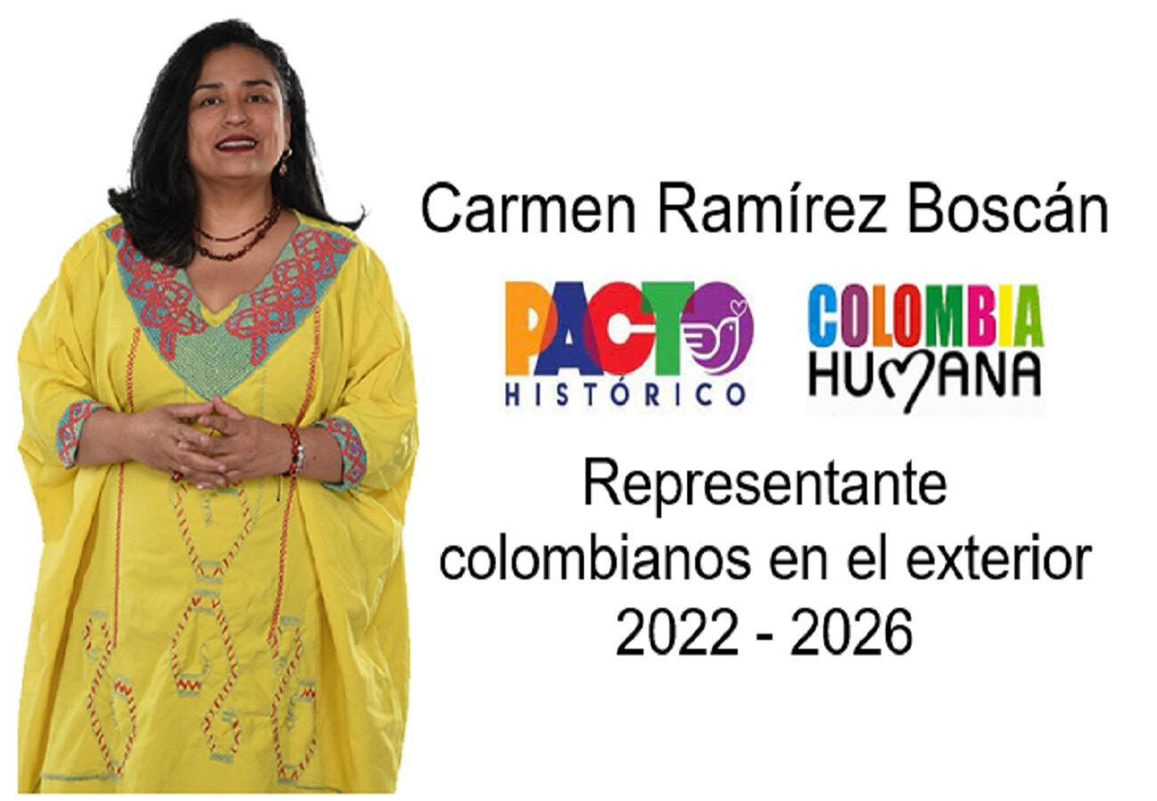 La Congresista Carmen Ramírez Boscán y la Política Migratoria Colombiana