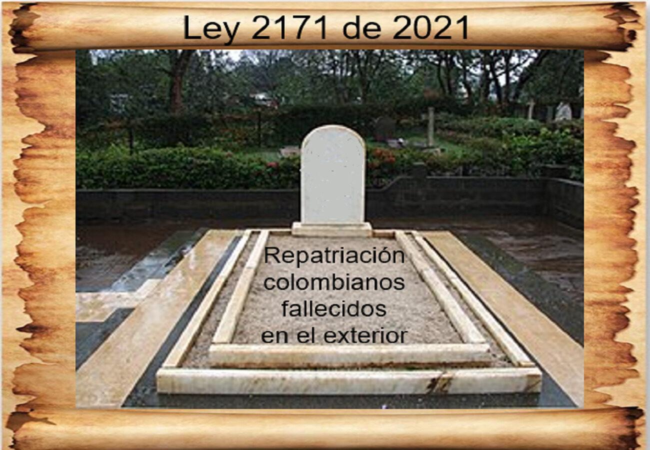 Reglamentación sepultó en vida la Ley de repatriación de colombianos fallecidos en el exterior