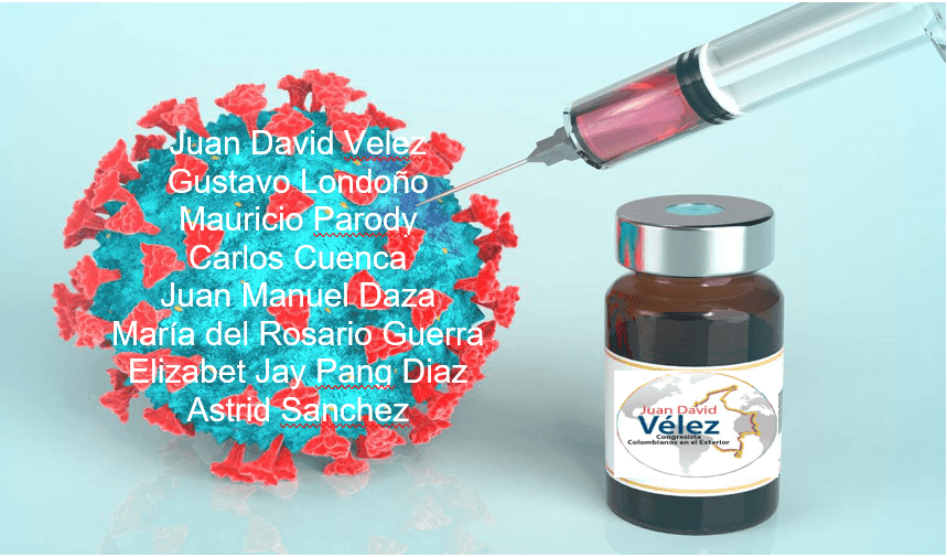 Congresistas colombianos se vacunaron y “nos vacunaron”