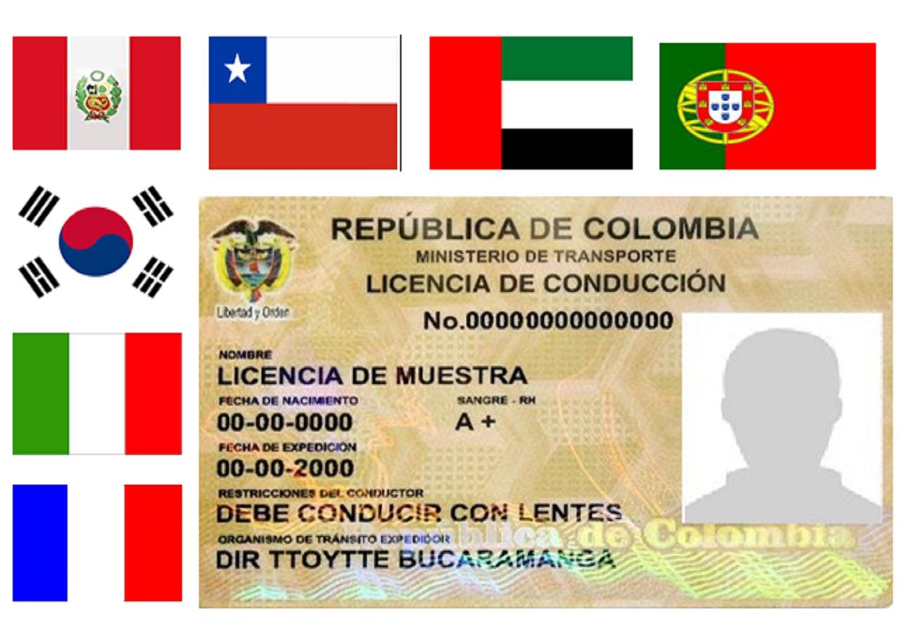 Aprobada convalidación licencias de conducir colombianas con Perú y Corea; y…