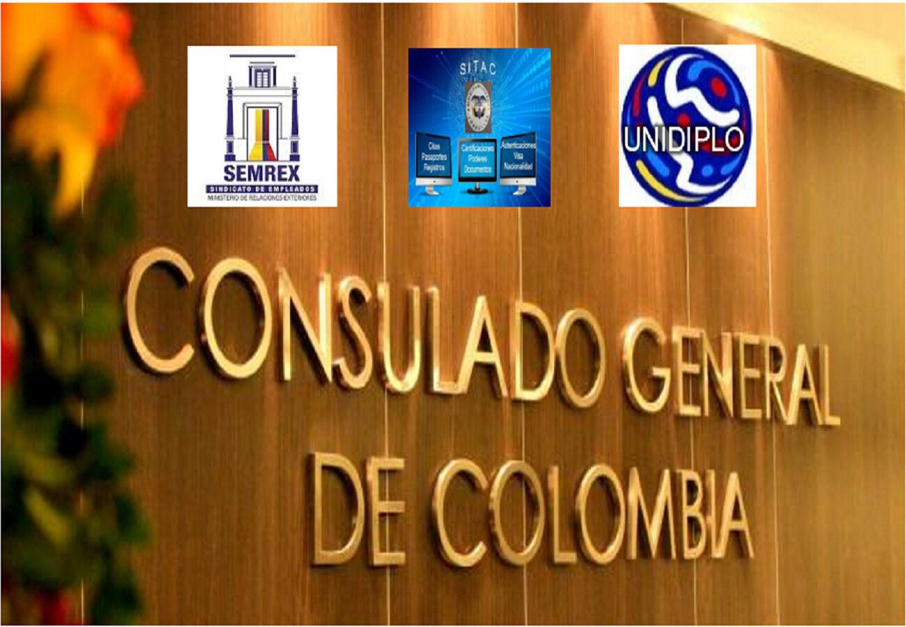 Mal servicio en Consulados culpa del SITAC: UNIDIPLO y SEMREX