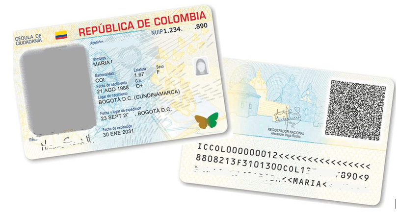 Cédula Digital Colombiana
