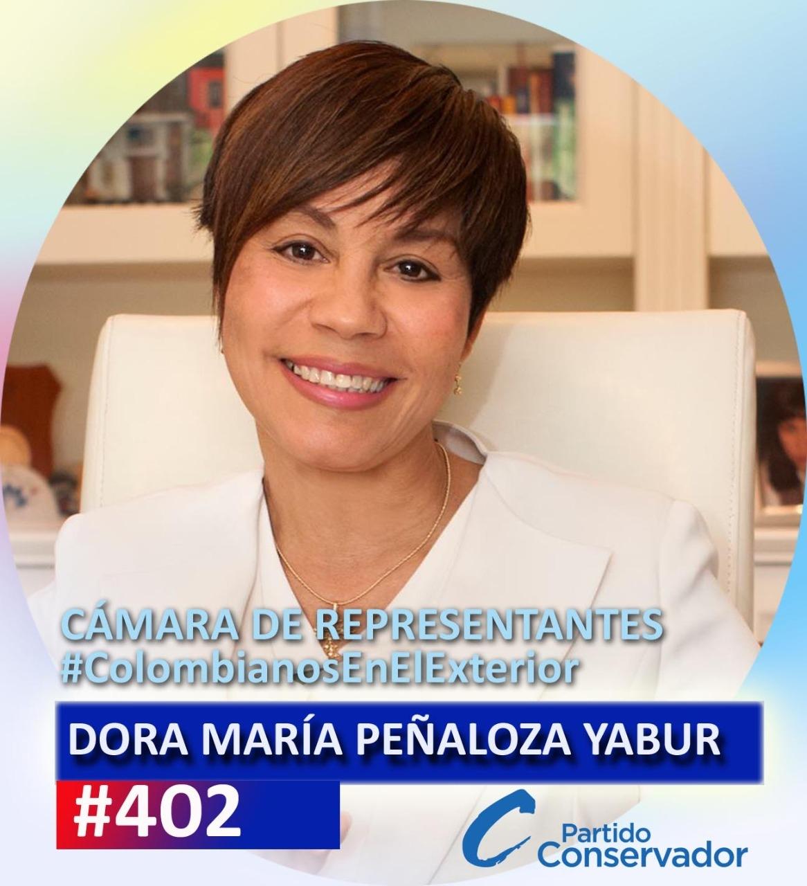 Entrevista a Dora Peñaloza, candidata al Congreso por los colombianos en el exterior